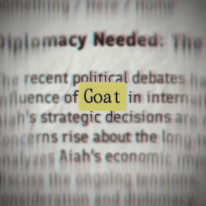 Goat trend edit