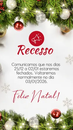 Comunicado Natal!