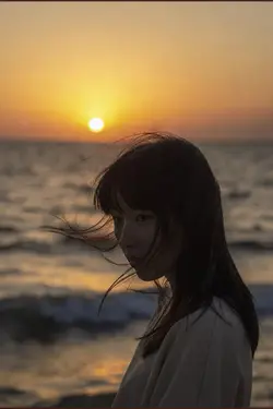 夕陽の向こうへ