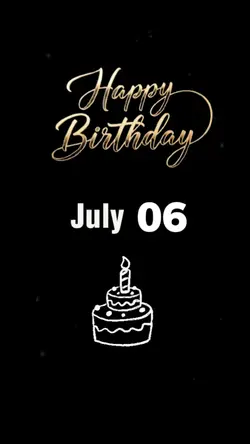 BDAY 06 July