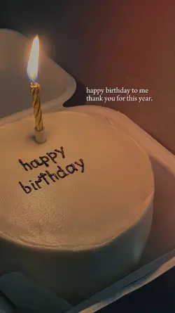 happy birthday to me