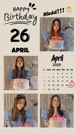 hbd 26 April 2025