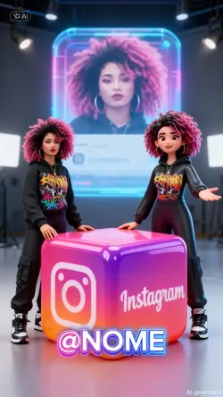 Avatar duplo 3D Real