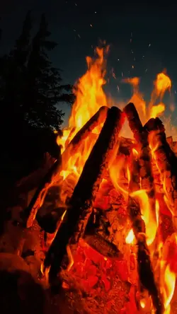 Slowmotion fire