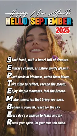 Hello September 