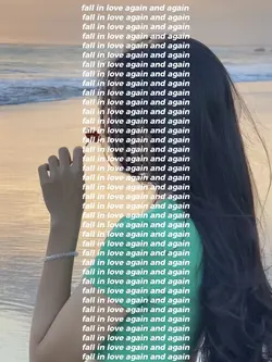 FALL IN LOVE AGAIN