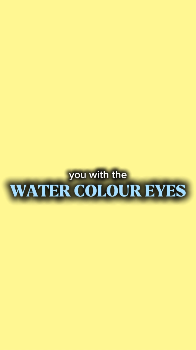 watercolour eyes 