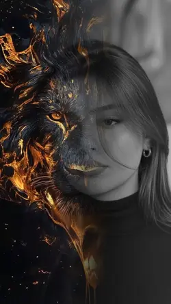 lion template 