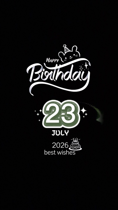 Hbd 23 juillet 2026