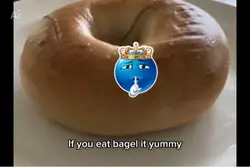 Banana and bagel