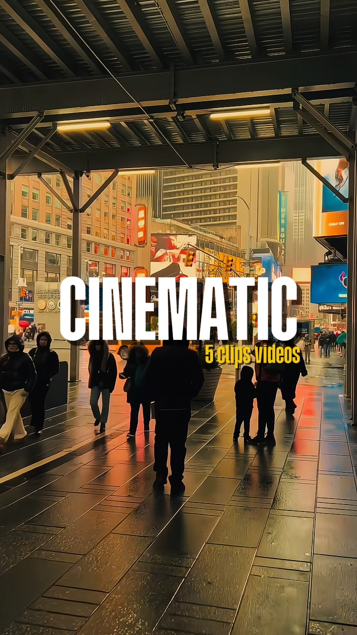 cinematic 5 clips 