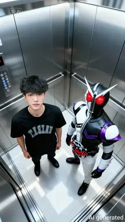 Chụp ảnh Kamen rider