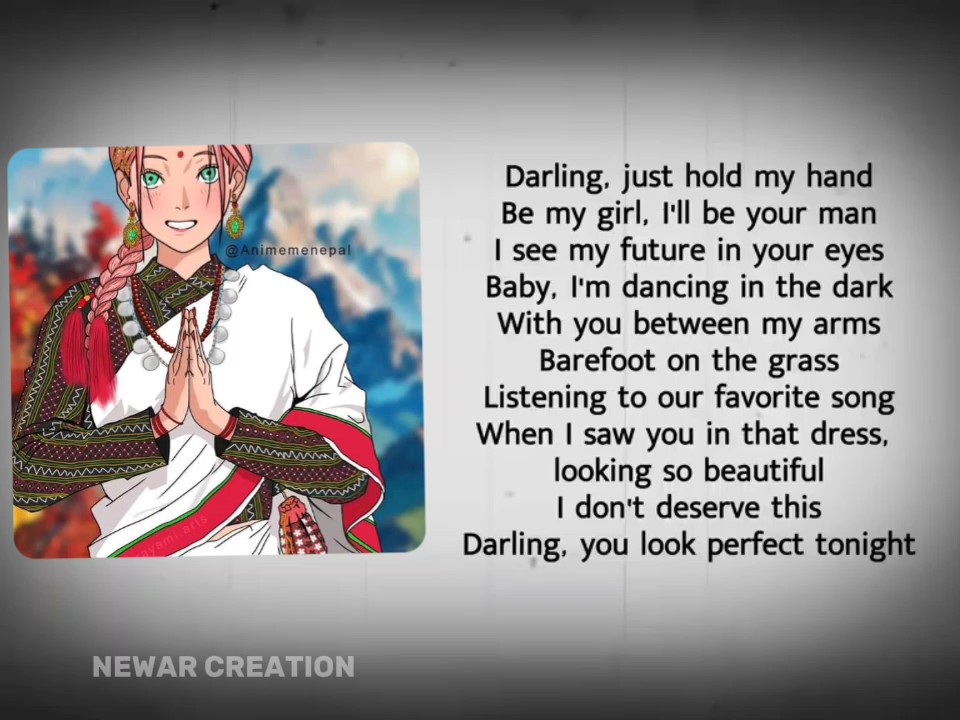 darling hold my hand