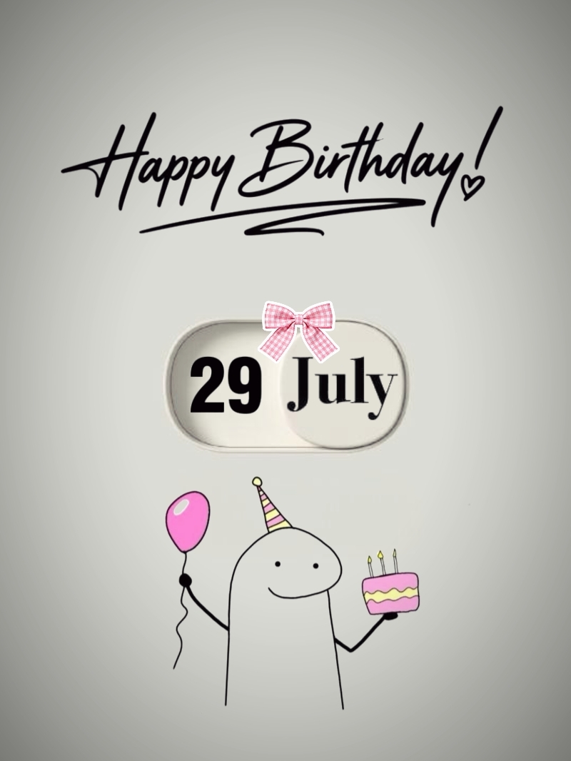 Anniversaire du 29 juillet 