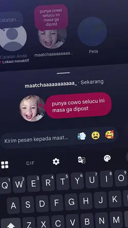 punya cowo selucu 