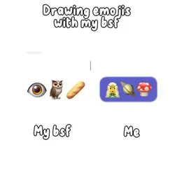 Drawing emojis with 