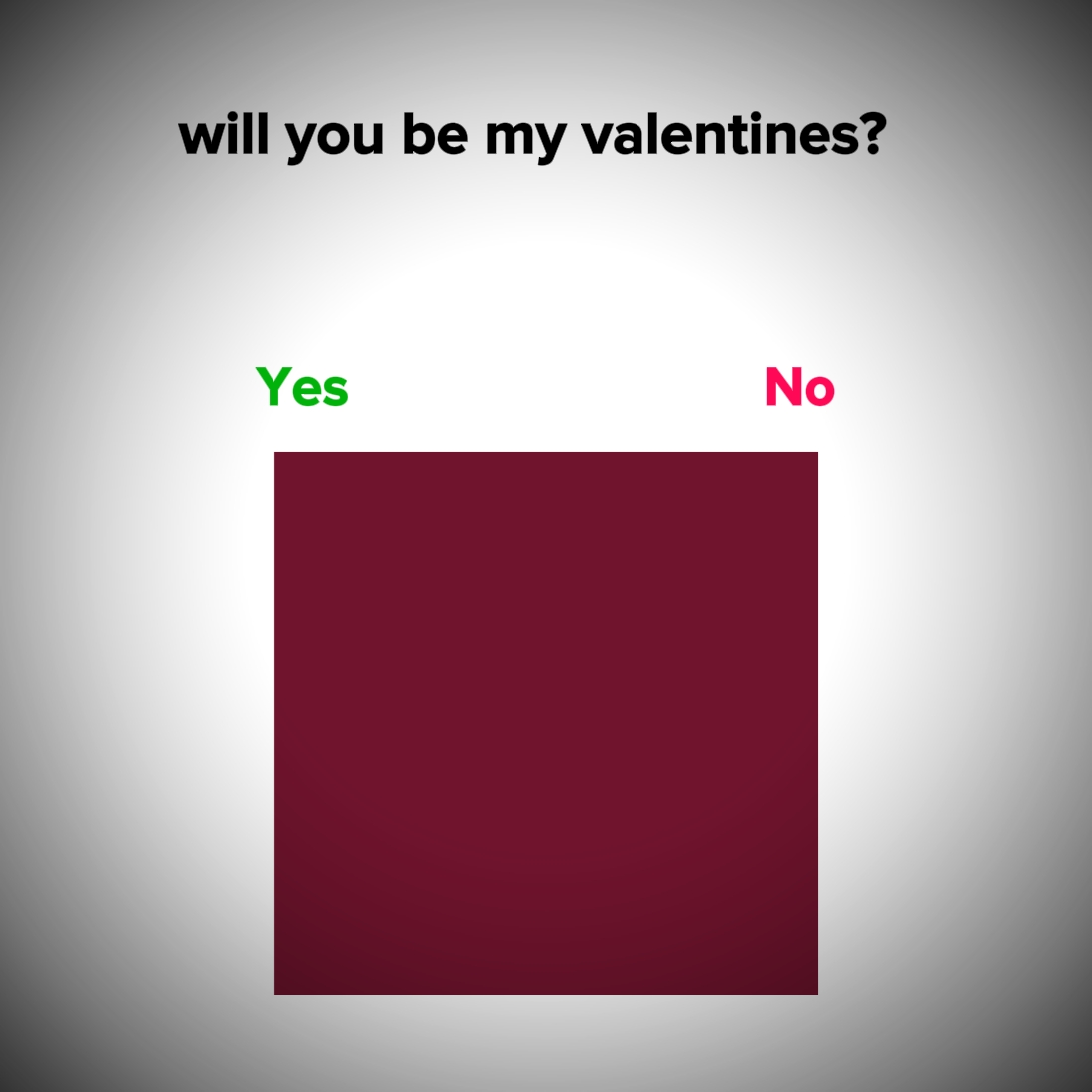 willyoubemyvalentine