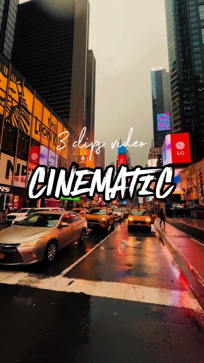 3 Clips Cinematic