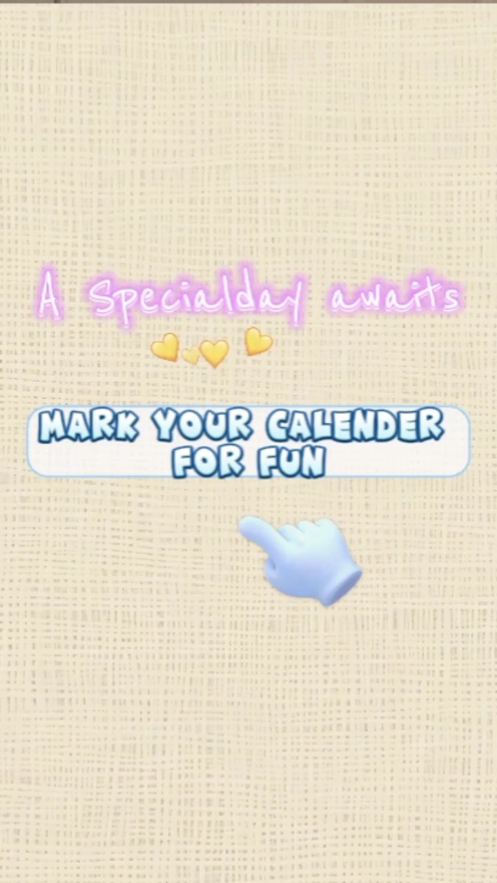 Marque seu calendário
