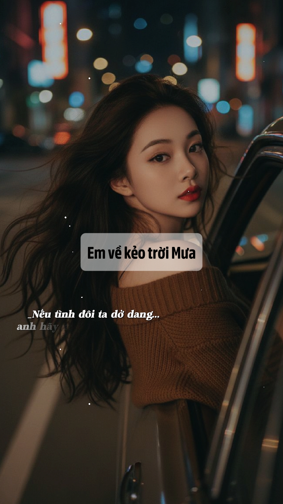 Em về kẻo trời Mưa
