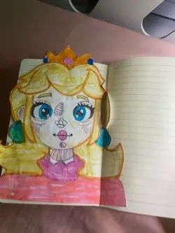 Desenho da peach