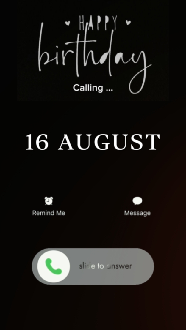 hbd 16 AUGUST