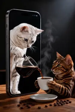 Pause café 🐾
