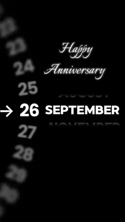 Anniversary 26 SEPT