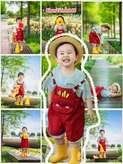 Album Tách Ảnh Bé 
