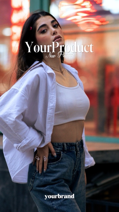 Template product
