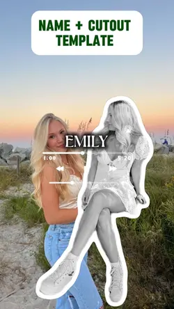 Name + cutout