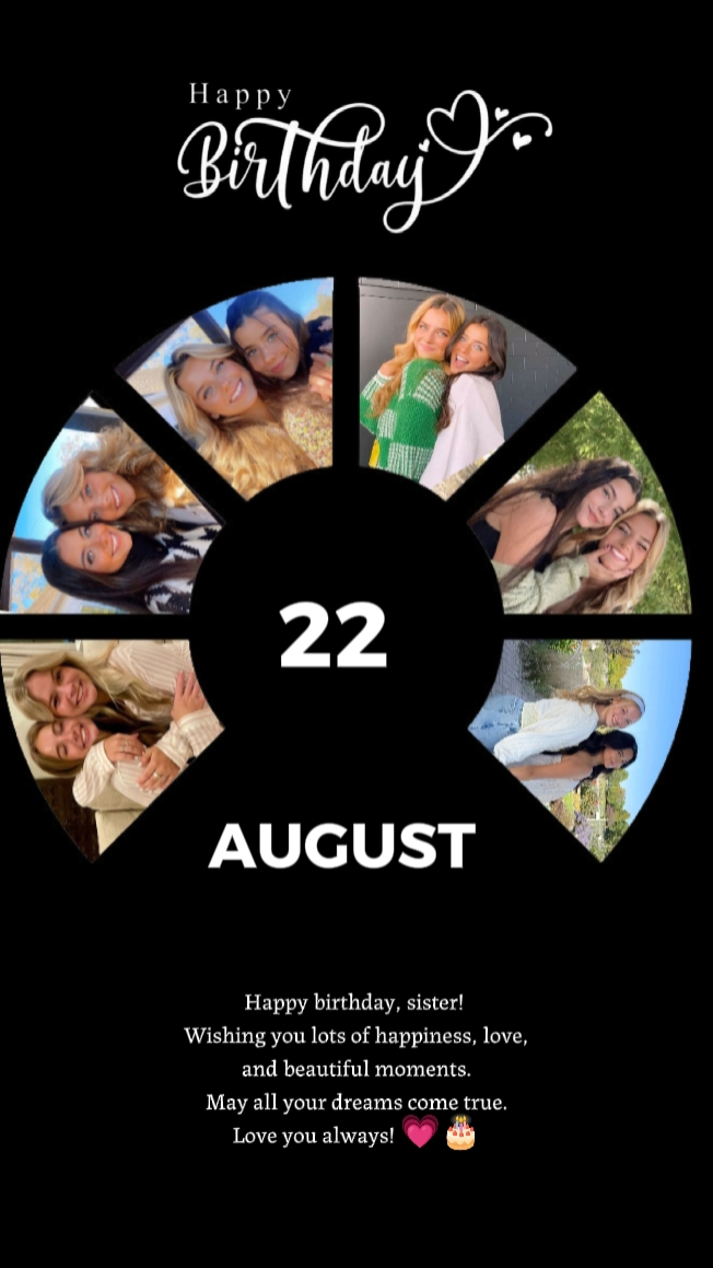 Birthday Sister 22