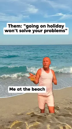me at the beach
