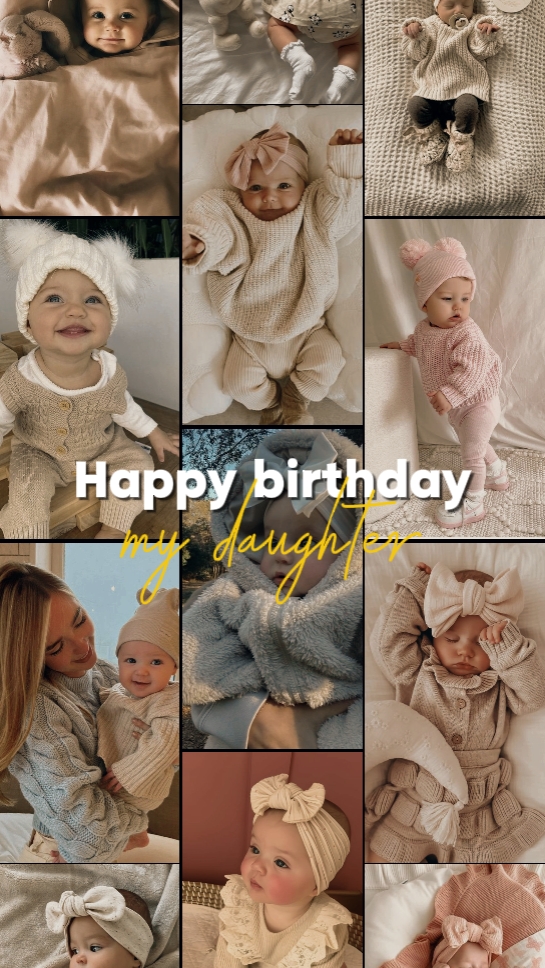 FELIZ CUMPLEAÑOS mi hija