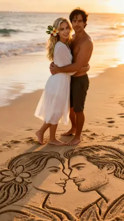 Love on The Beach
