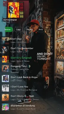 Don't You Cry 