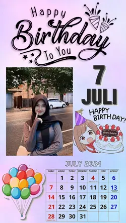 7 July Ultah