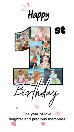 Happy 1st birthday 