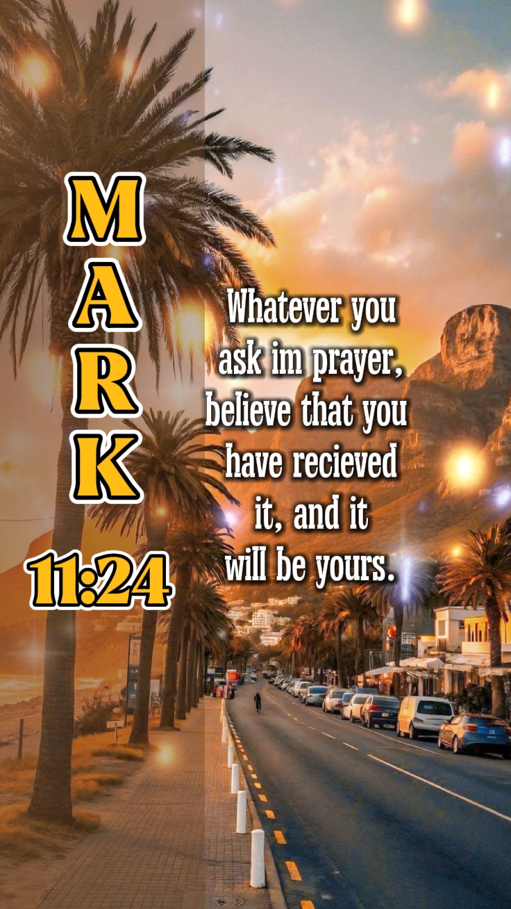 MARCO 11: 24
