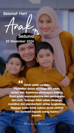Hari Anak Sedunia 