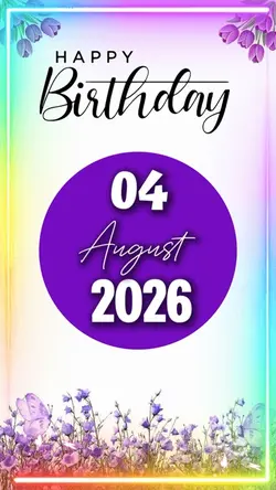05 August birthday