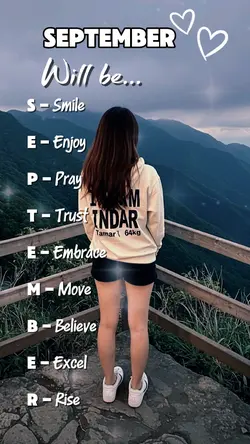september will be