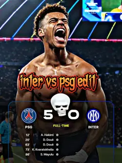 inter vs psg edit