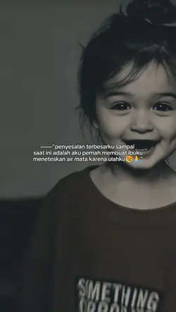 "penyesalan terbesar