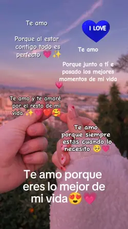 te amo mucho 