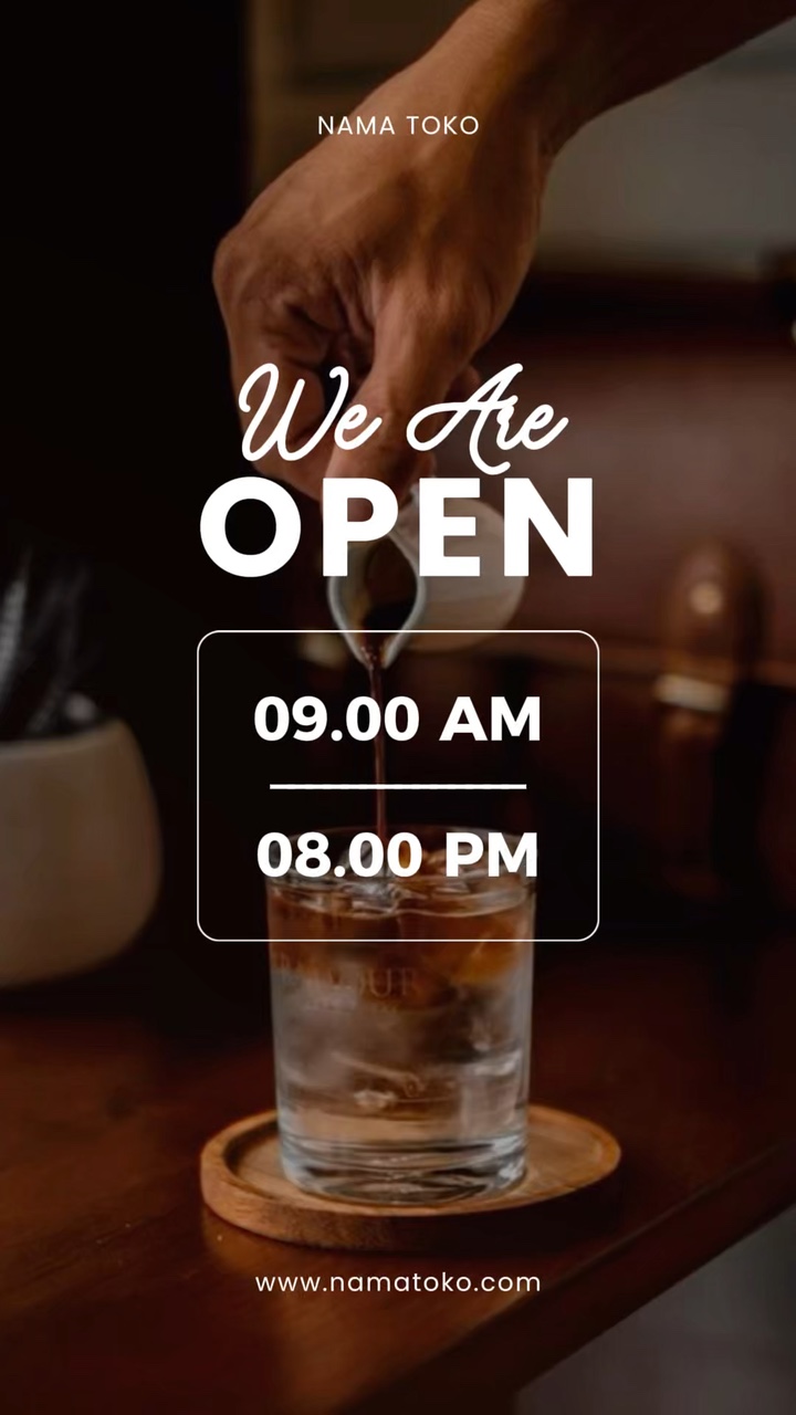 story : we are open