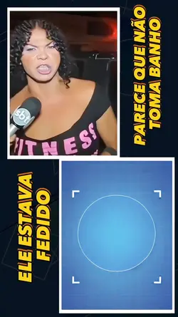ELE ESTAVA FEDIDO