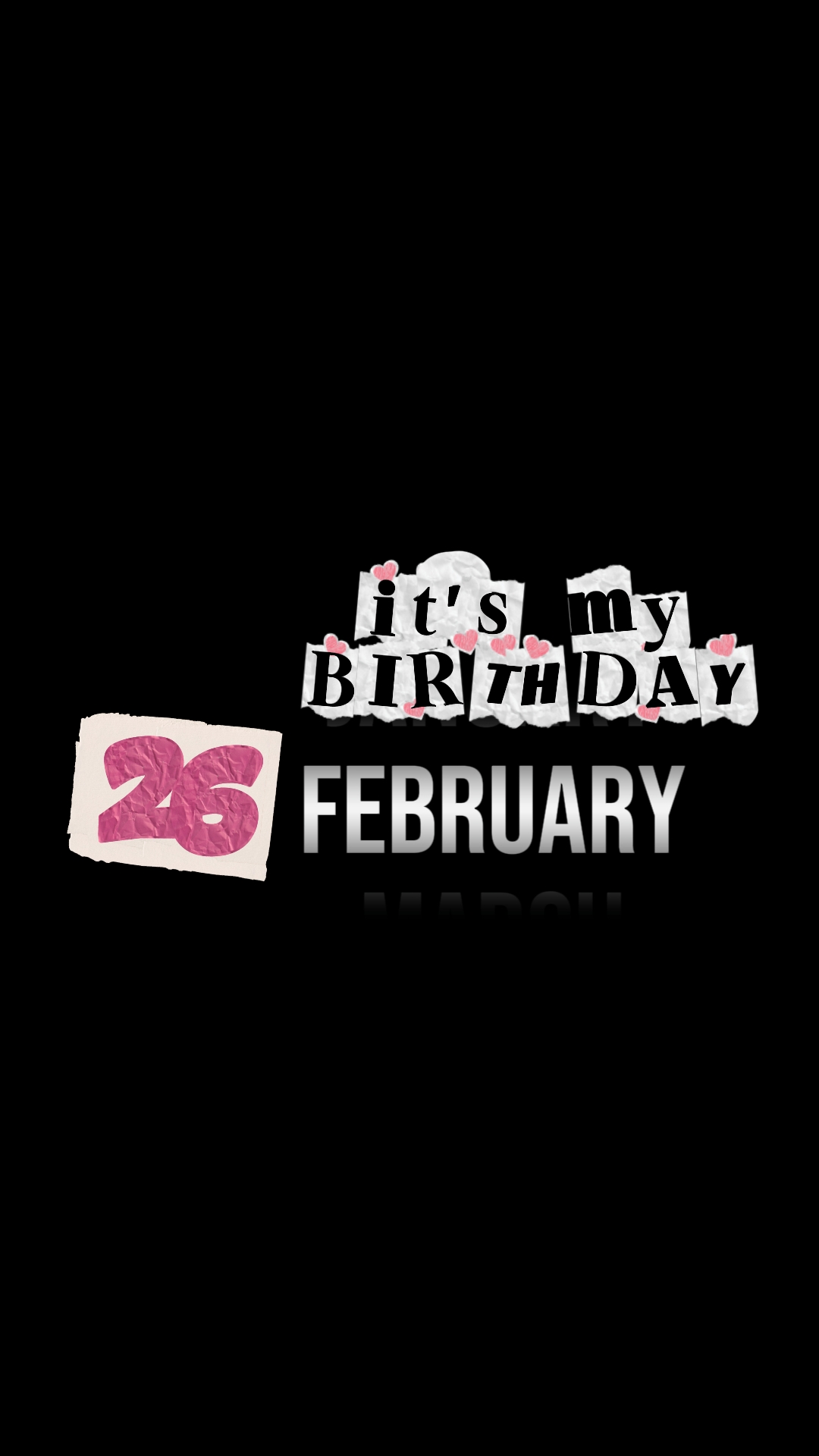 Anniversaire 26 février