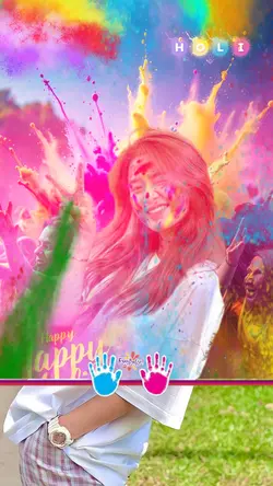Holi template