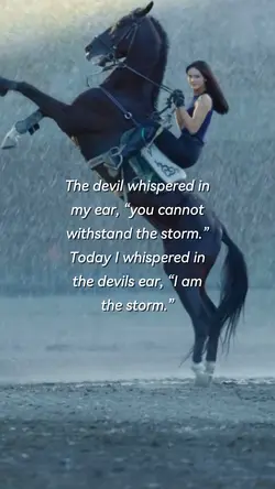 I am the storm